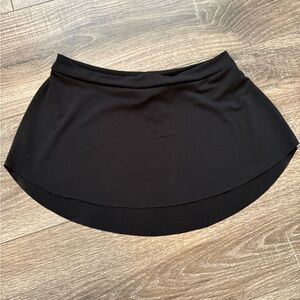 Capezio Elegant Black Dance Skirt